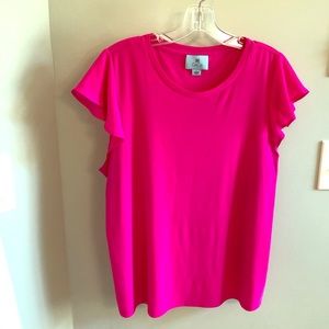 🌷Hot Pink🌷CeCe top Size L